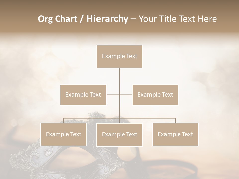 Traditional New Year's Eve Venetian PowerPoint Template