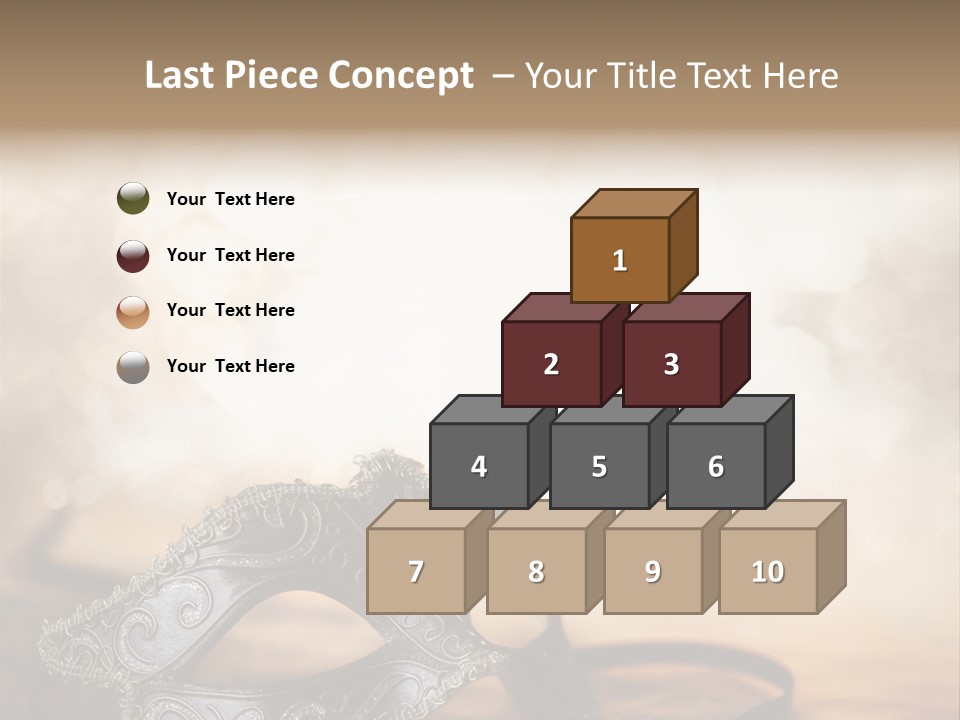 Traditional New Year's Eve Venetian PowerPoint Template