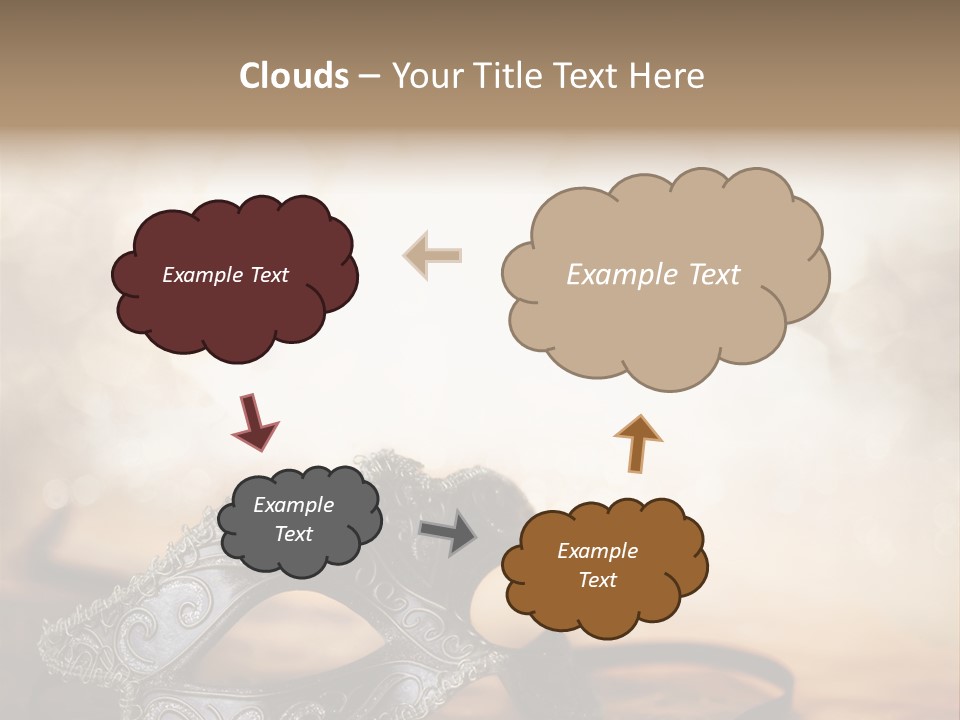 Traditional New Year's Eve Venetian PowerPoint Template