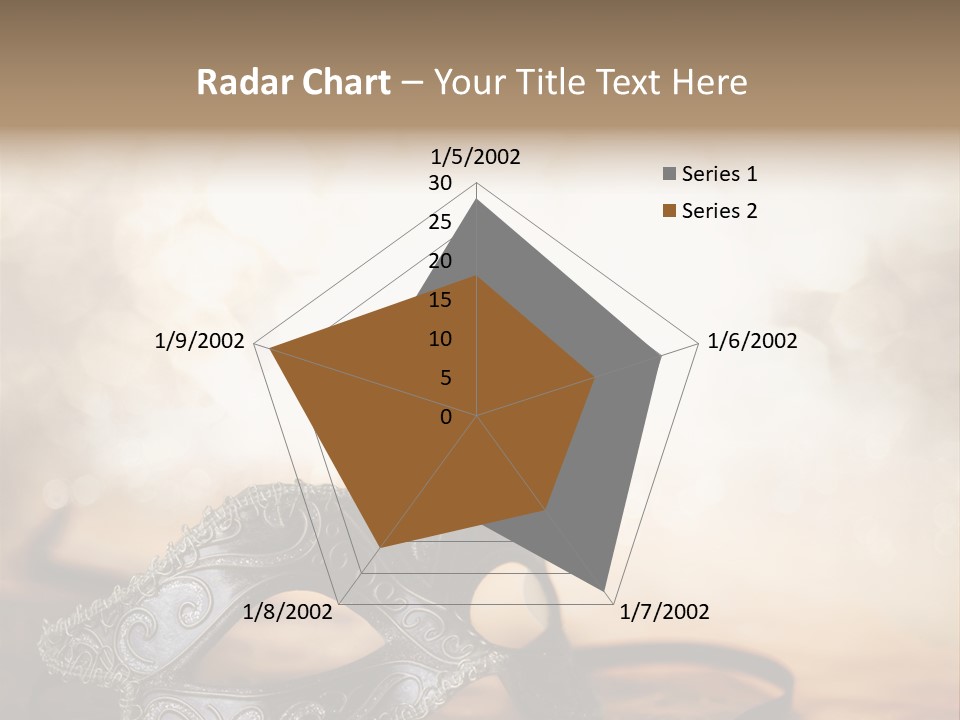 Traditional New Year's Eve Venetian PowerPoint Template