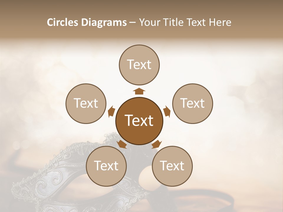 Traditional New Year's Eve Venetian PowerPoint Template