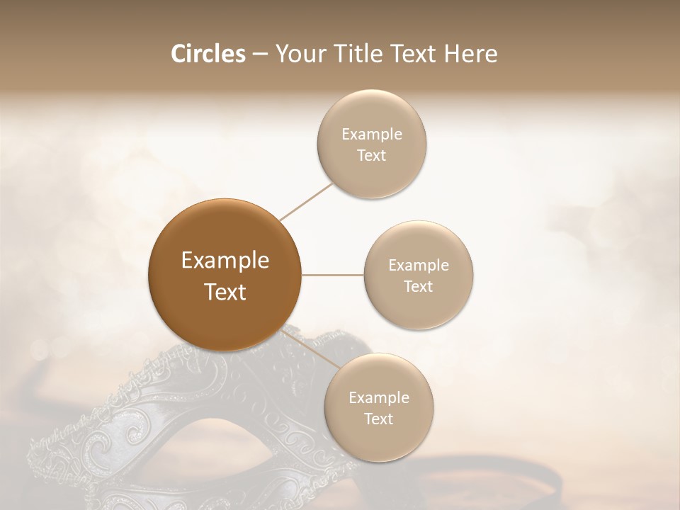 Traditional New Year's Eve Venetian PowerPoint Template