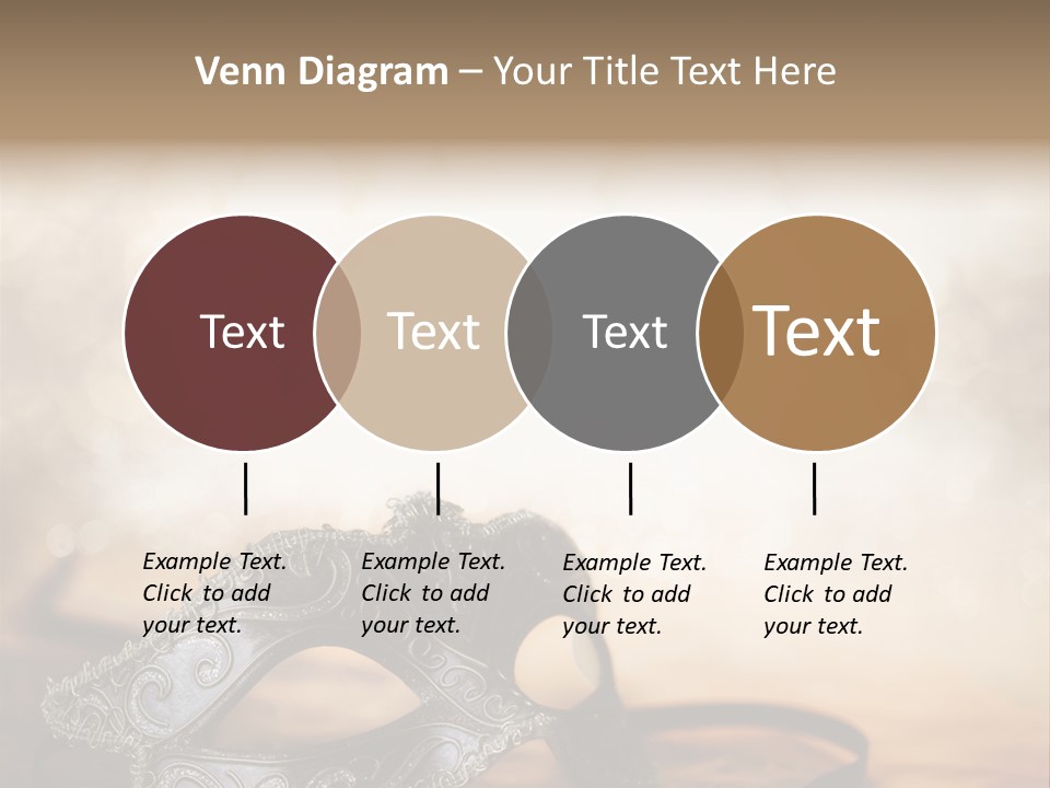Traditional New Year's Eve Venetian PowerPoint Template