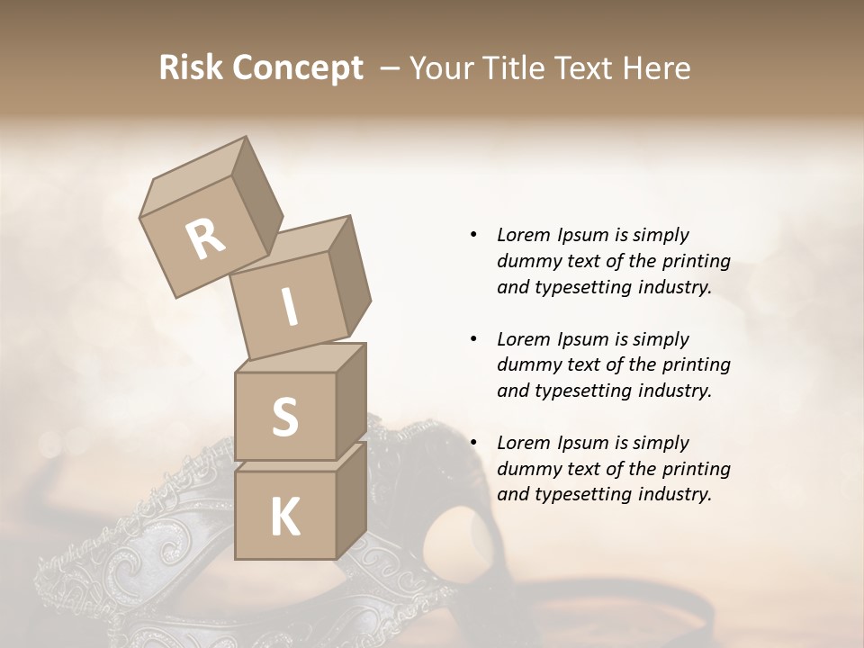 Traditional New Year's Eve Venetian PowerPoint Template