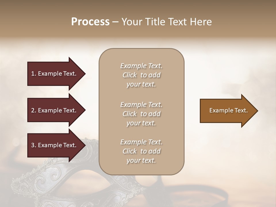Traditional New Year's Eve Venetian PowerPoint Template