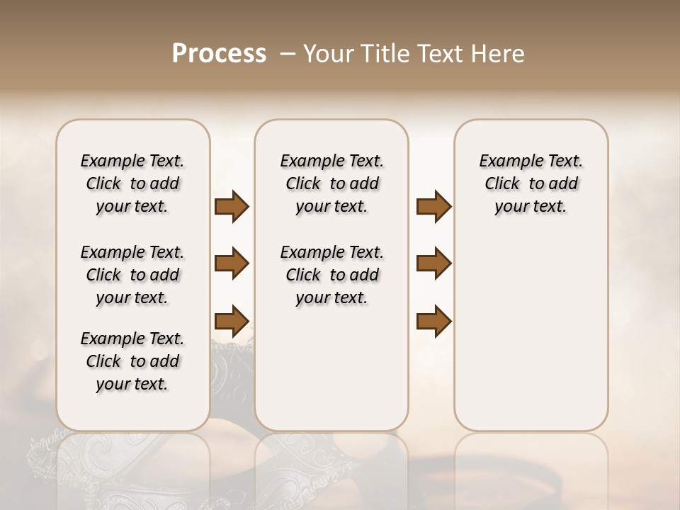 Traditional New Year's Eve Venetian PowerPoint Template
