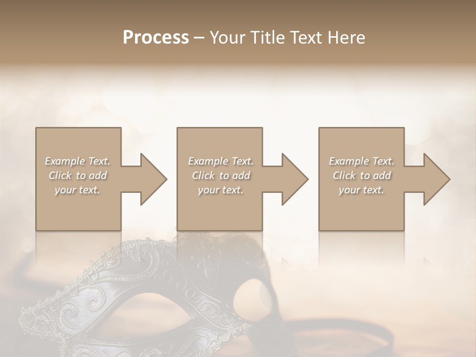 Traditional New Year's Eve Venetian PowerPoint Template