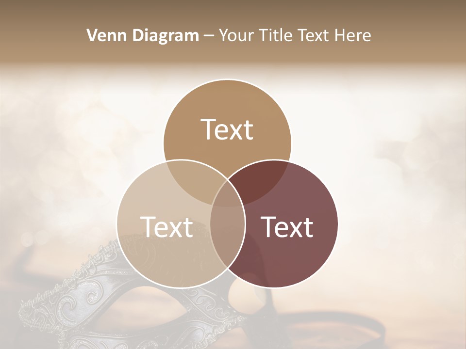 Traditional New Year's Eve Venetian PowerPoint Template