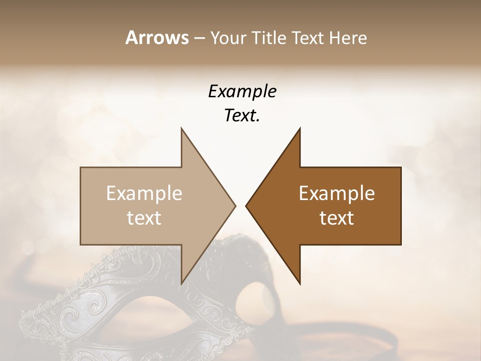 Traditional New Year's Eve Venetian PowerPoint Template