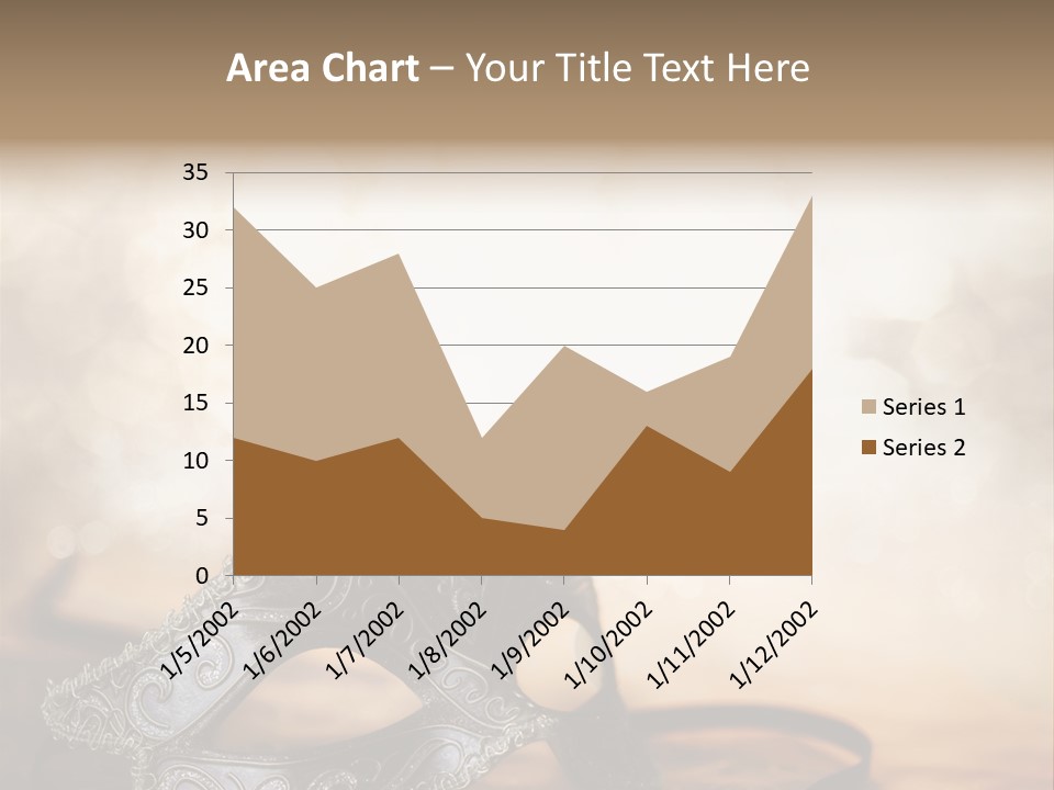 Traditional New Year's Eve Venetian PowerPoint Template