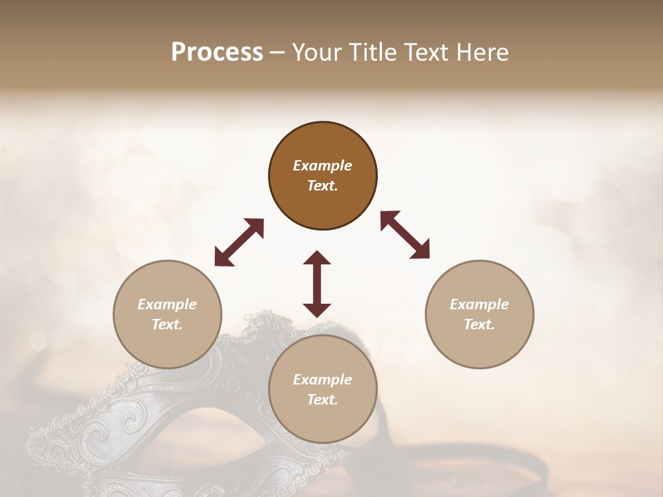 Traditional New Year's Eve Venetian PowerPoint Template