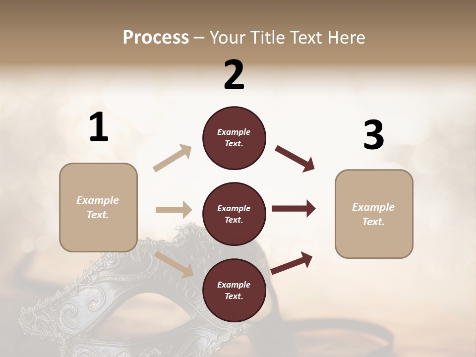 Traditional New Year's Eve Venetian PowerPoint Template