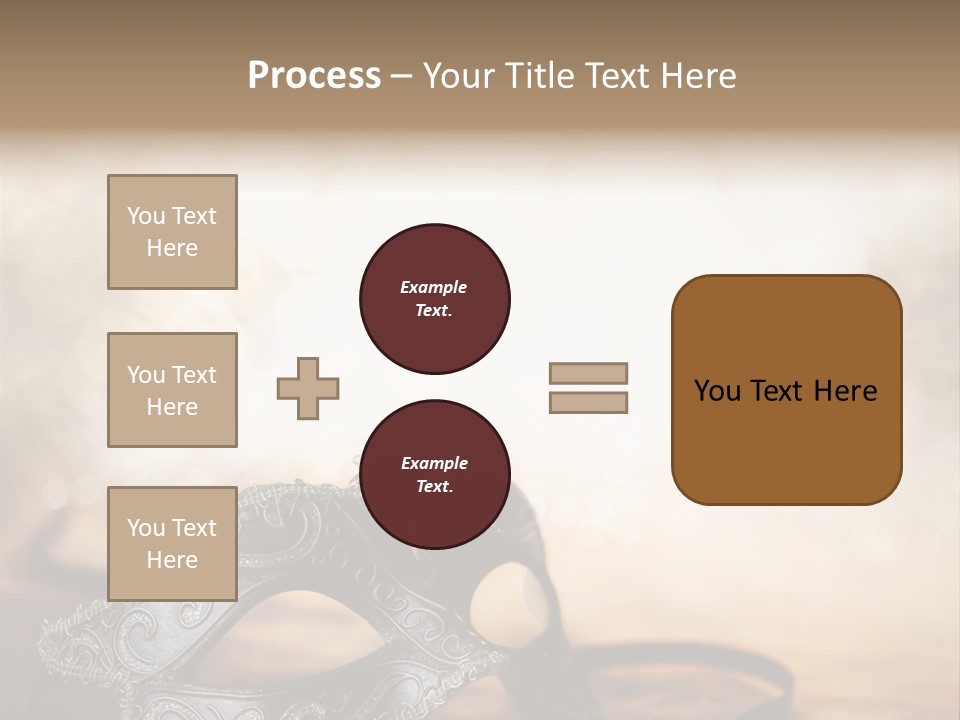 Traditional New Year's Eve Venetian PowerPoint Template