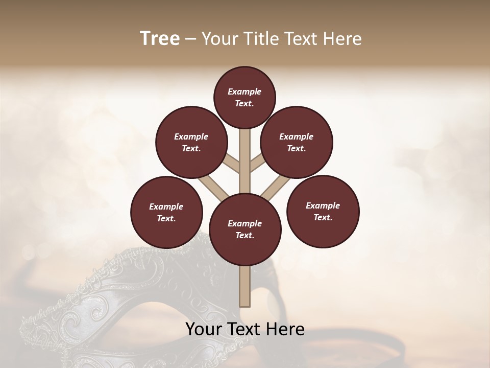 Traditional New Year's Eve Venetian PowerPoint Template