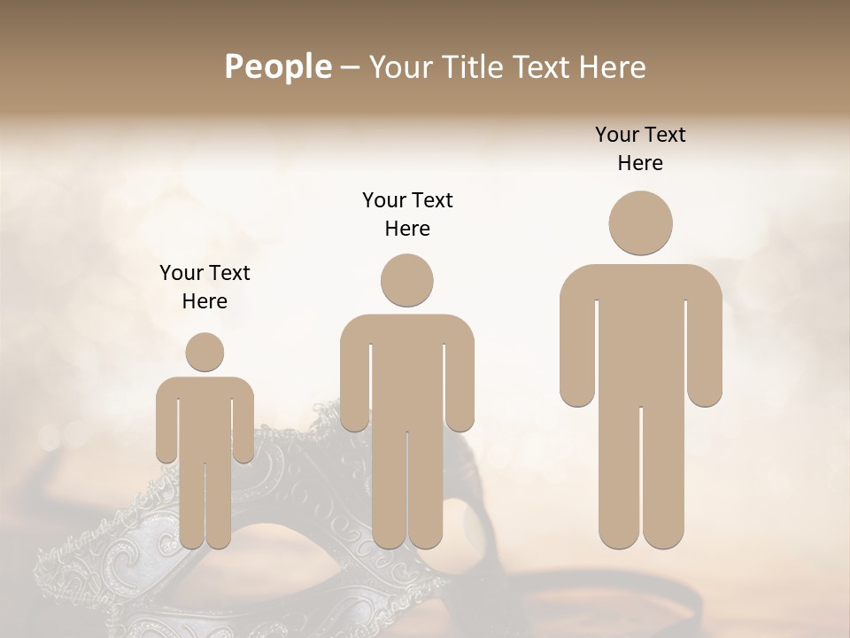 Traditional New Year's Eve Venetian PowerPoint Template