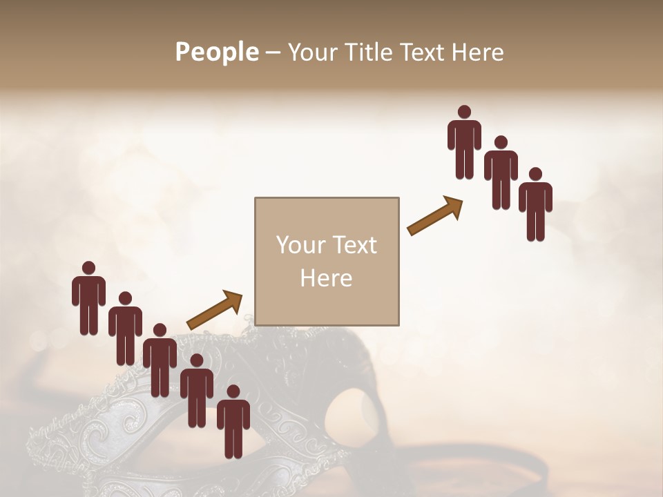 Traditional New Year's Eve Venetian PowerPoint Template