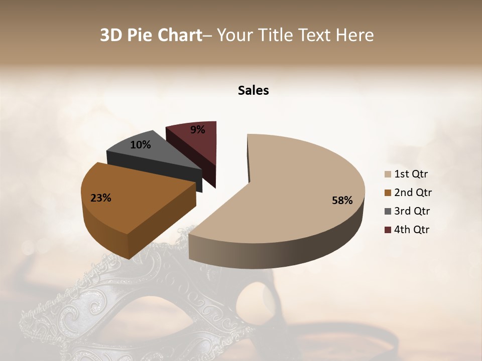 Traditional New Year's Eve Venetian PowerPoint Template