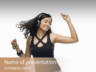 Carefree Top Music PowerPoint Template