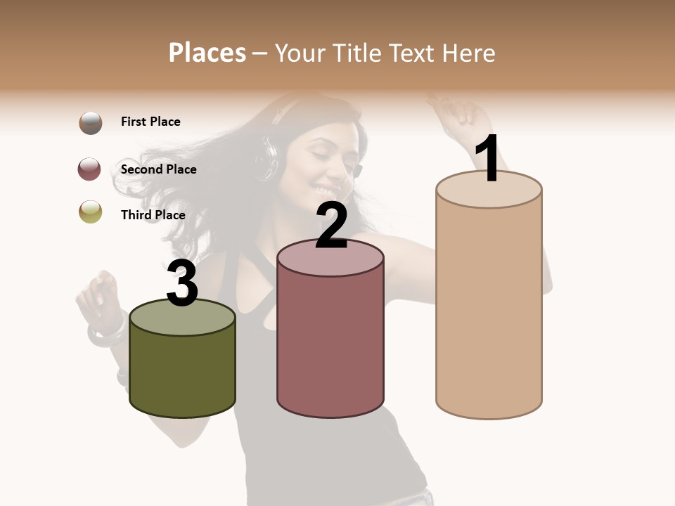 Carefree Top Music PowerPoint Template