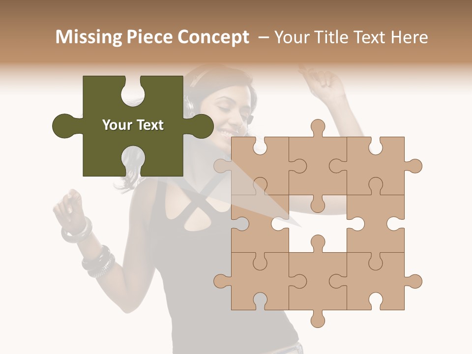 Carefree Top Music PowerPoint Template