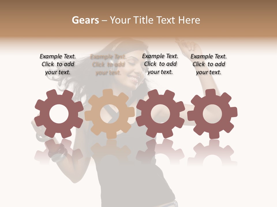 Carefree Top Music PowerPoint Template