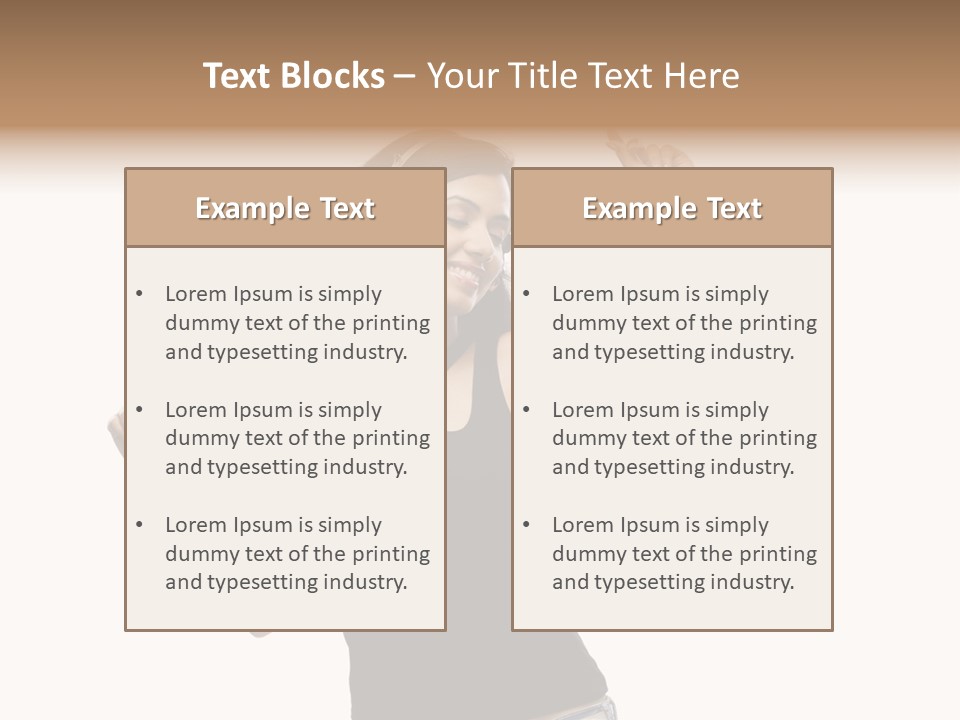 Carefree Top Music PowerPoint Template