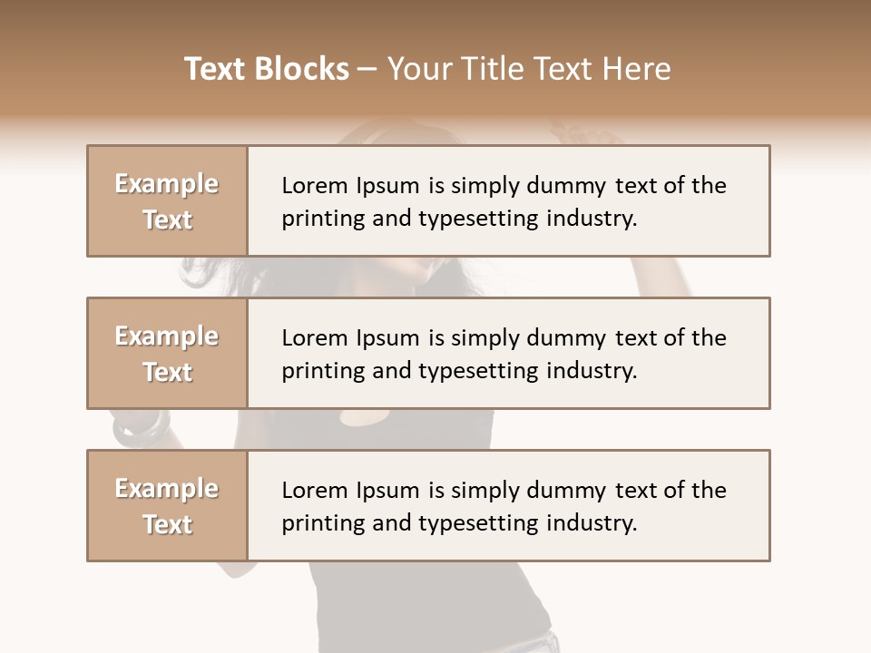 Carefree Top Music PowerPoint Template