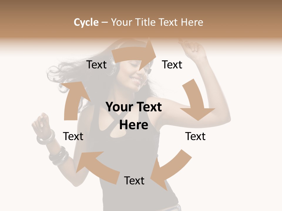 Carefree Top Music PowerPoint Template