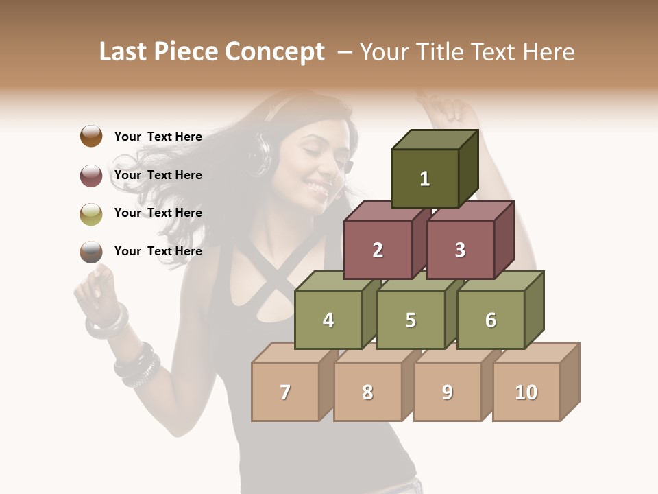 Carefree Top Music PowerPoint Template