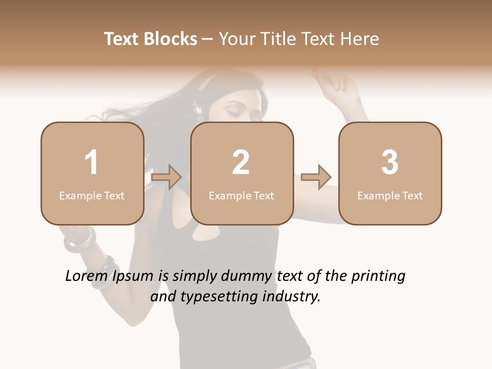 Carefree Top Music PowerPoint Template