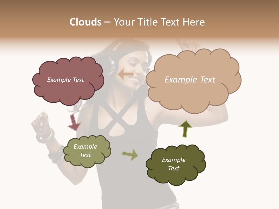 Carefree Top Music PowerPoint Template