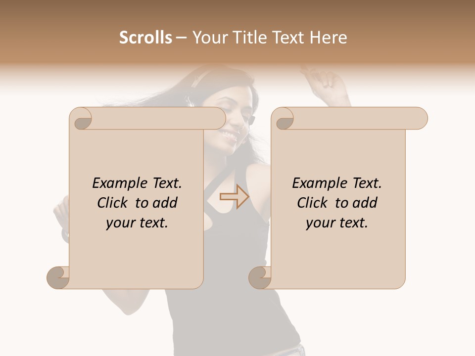 Carefree Top Music PowerPoint Template
