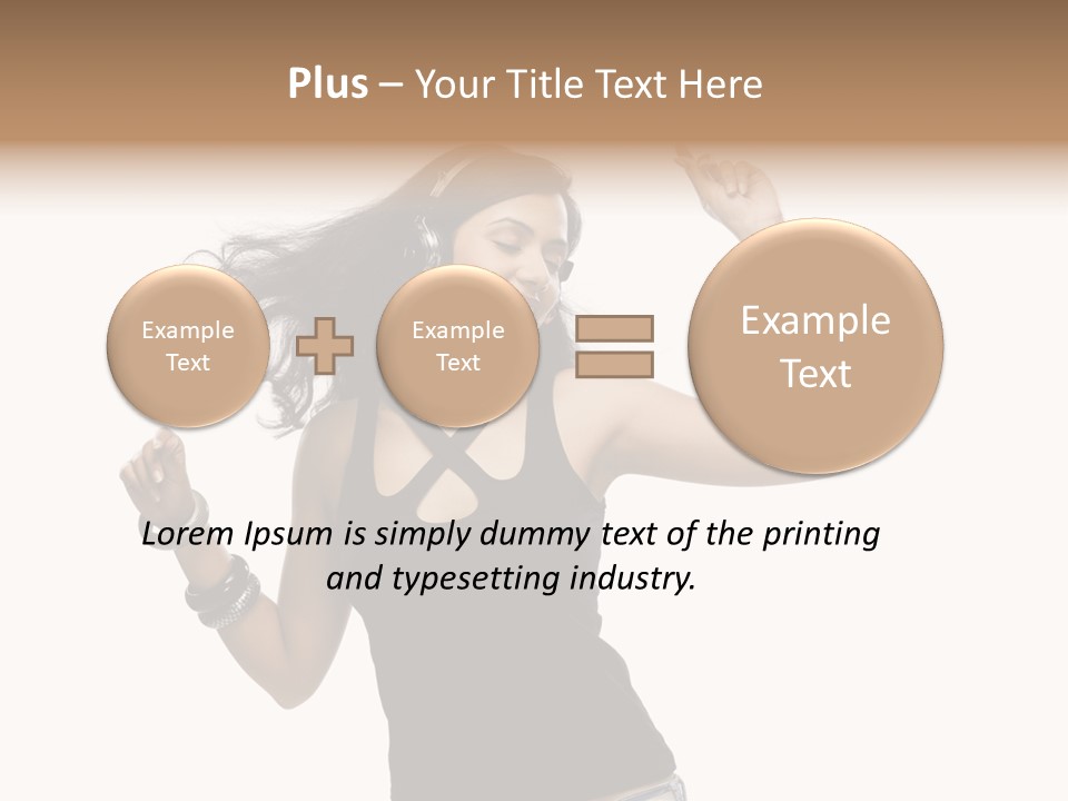 Carefree Top Music PowerPoint Template