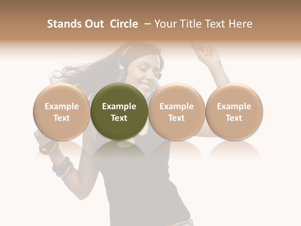 Carefree Top Music PowerPoint Template