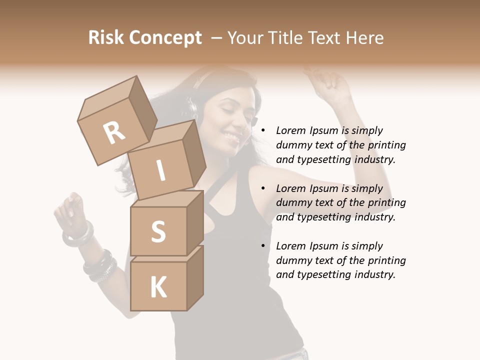 Carefree Top Music PowerPoint Template