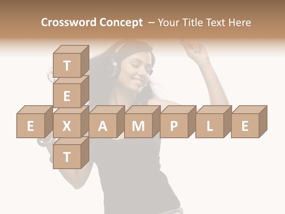 Carefree Top Music PowerPoint Template