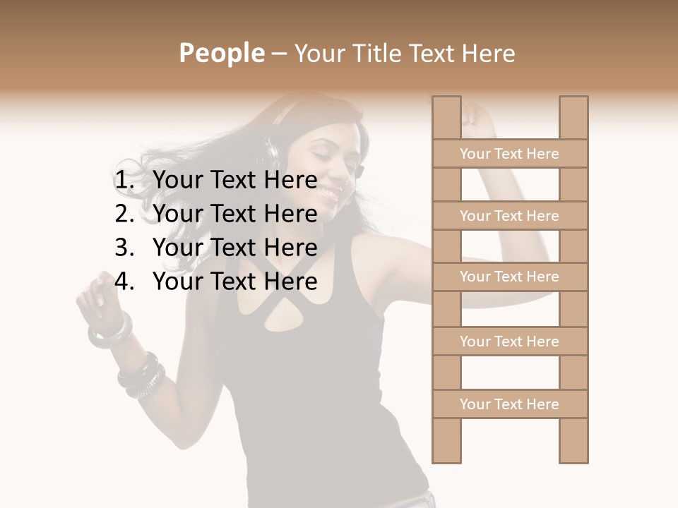 Carefree Top Music PowerPoint Template