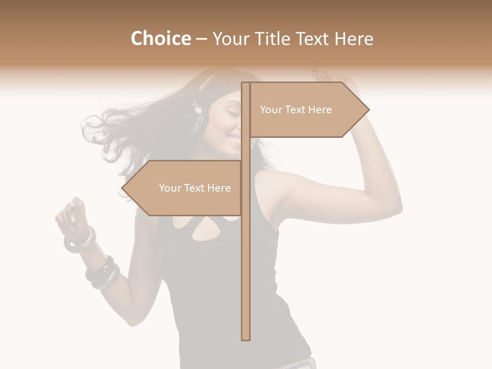 Carefree Top Music PowerPoint Template