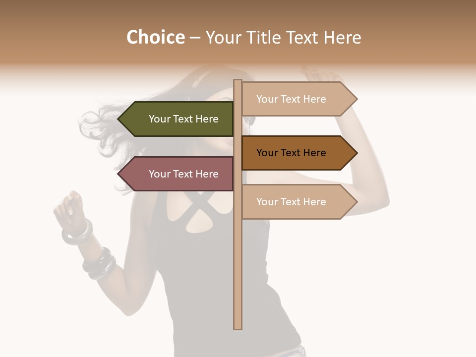 Carefree Top Music PowerPoint Template