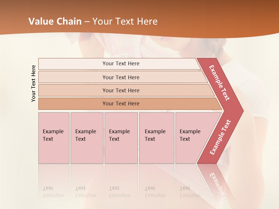 Expectant Shoppingpregnant Woman Waiting For A Desired Baby Pregnancy PowerPoint Template