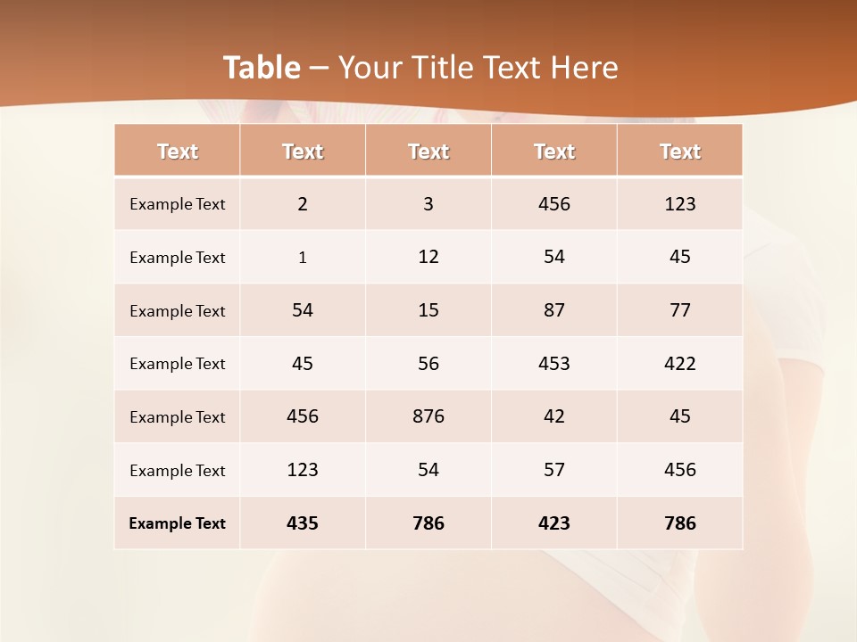 Expectant Shoppingpregnant Woman Waiting For A Desired Baby Pregnancy PowerPoint Template