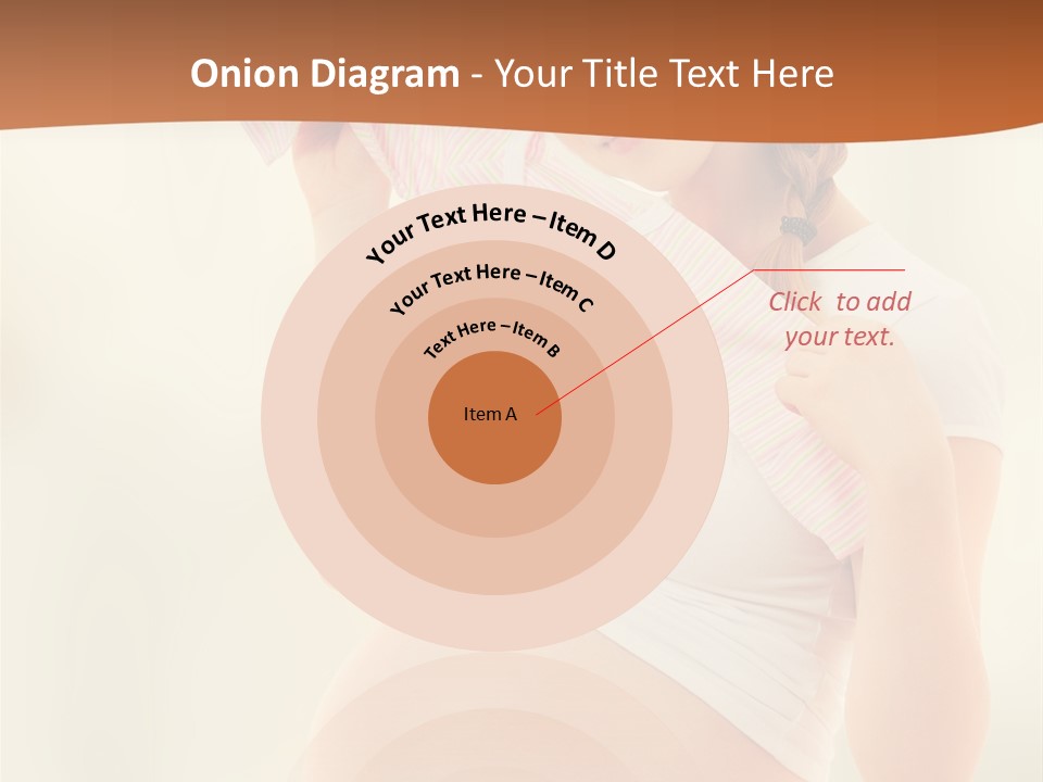 Expectant Shoppingpregnant Woman Waiting For A Desired Baby Pregnancy PowerPoint Template