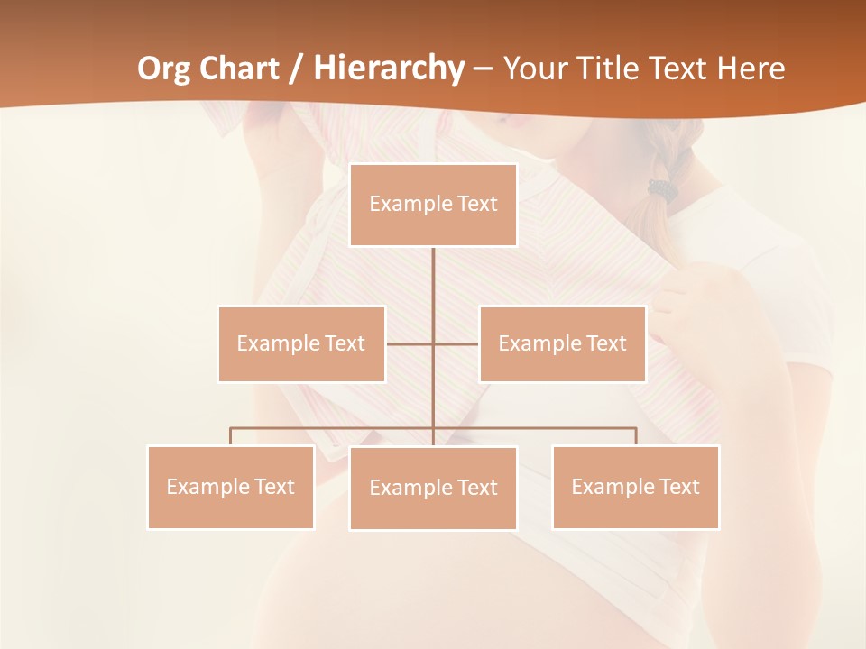 Expectant Shoppingpregnant Woman Waiting For A Desired Baby Pregnancy PowerPoint Template