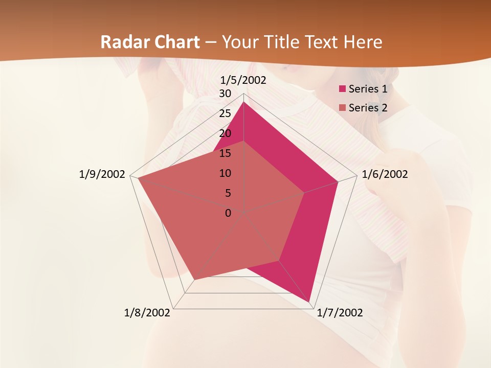 Expectant Shoppingpregnant Woman Waiting For A Desired Baby Pregnancy PowerPoint Template