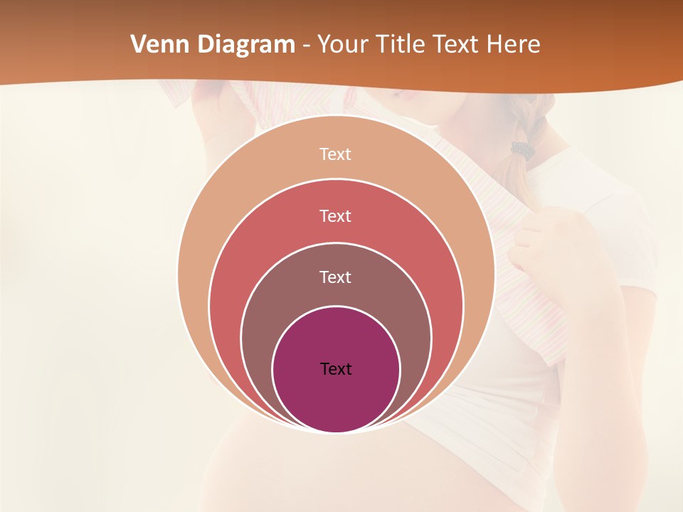 Expectant Shoppingpregnant Woman Waiting For A Desired Baby Pregnancy PowerPoint Template