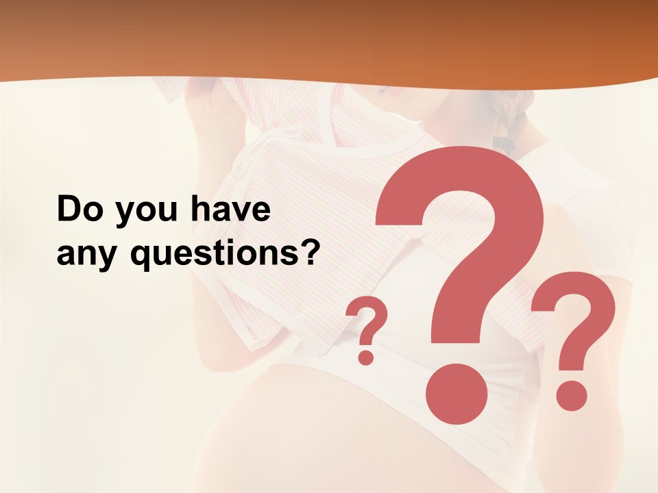 Expectant Shoppingpregnant Woman Waiting For A Desired Baby Pregnancy PowerPoint Template