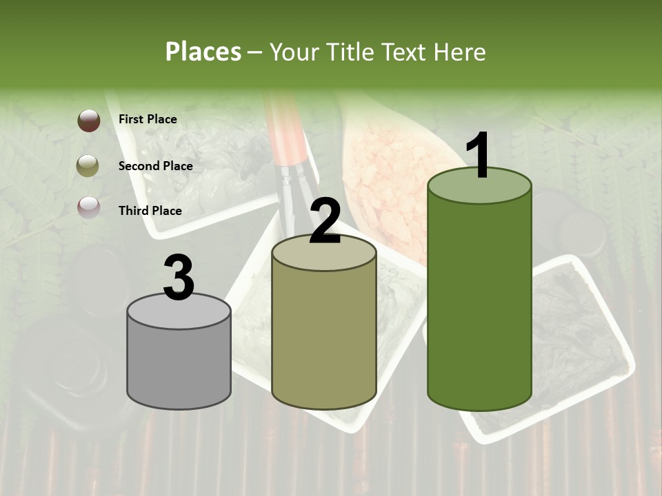 Healthy Setting Spoon PowerPoint Template