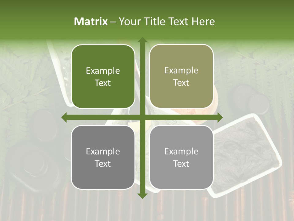 Healthy Setting Spoon PowerPoint Template
