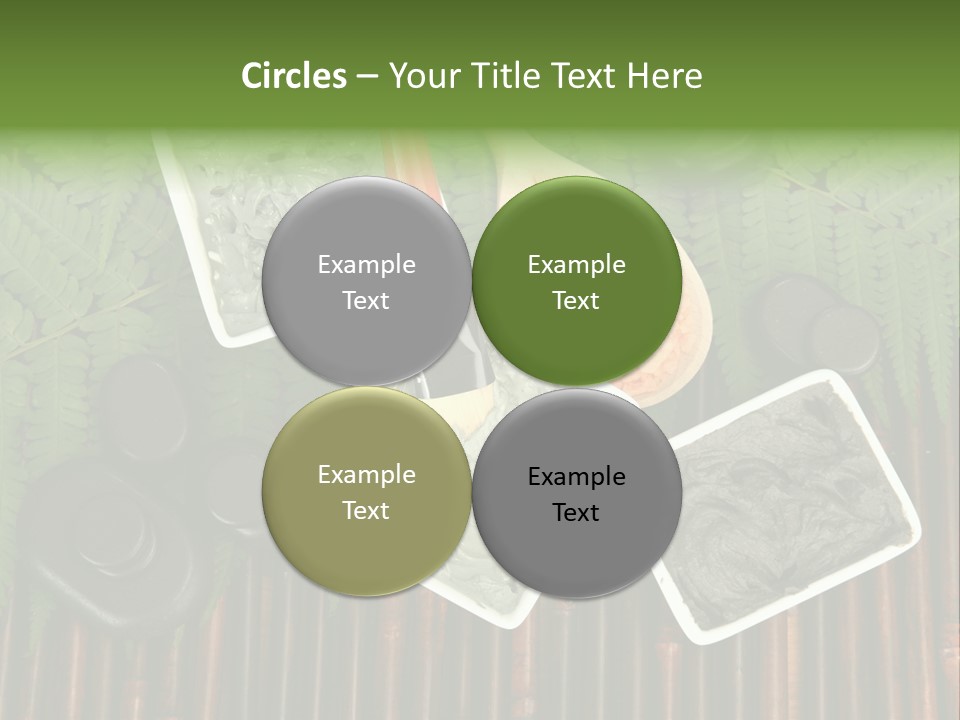 Healthy Setting Spoon PowerPoint Template