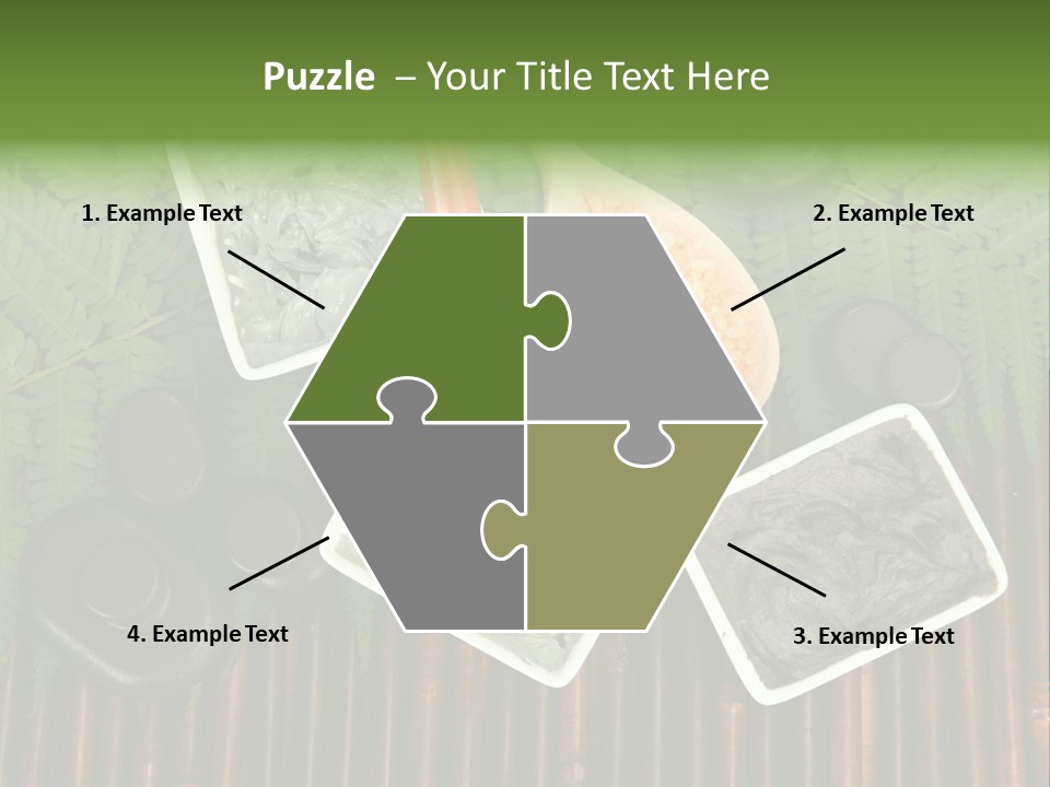 Healthy Setting Spoon PowerPoint Template